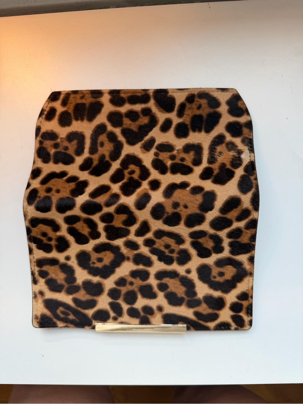 Authentic Kate Spade "Make It Mine" Interchangeable Purse Flap only-Leopard